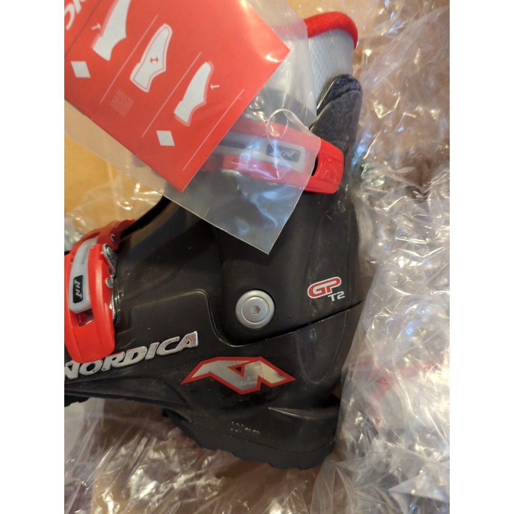 NEW Nordica GP T2 KIDS/BOYS/GIRLS US 12.5 Youth Ski Boots 185 - Picture 4 of 9